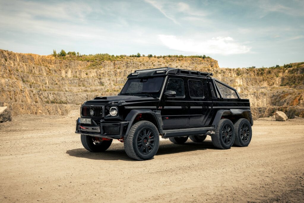Обзор Brabus XLP 800 6×6 Adventure: инновации и мощь в шестиколесном внедорожнике