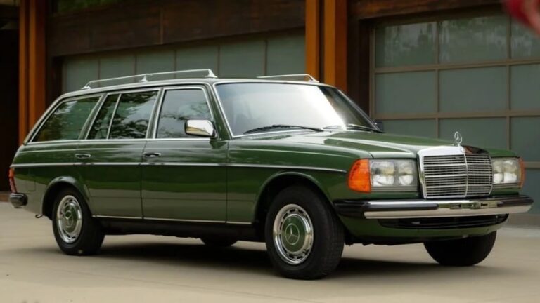 Редкий универсал Mercedes-Benz W123 280 TE 1979 года: капсула времени на аукционе Gooding & Christie’s