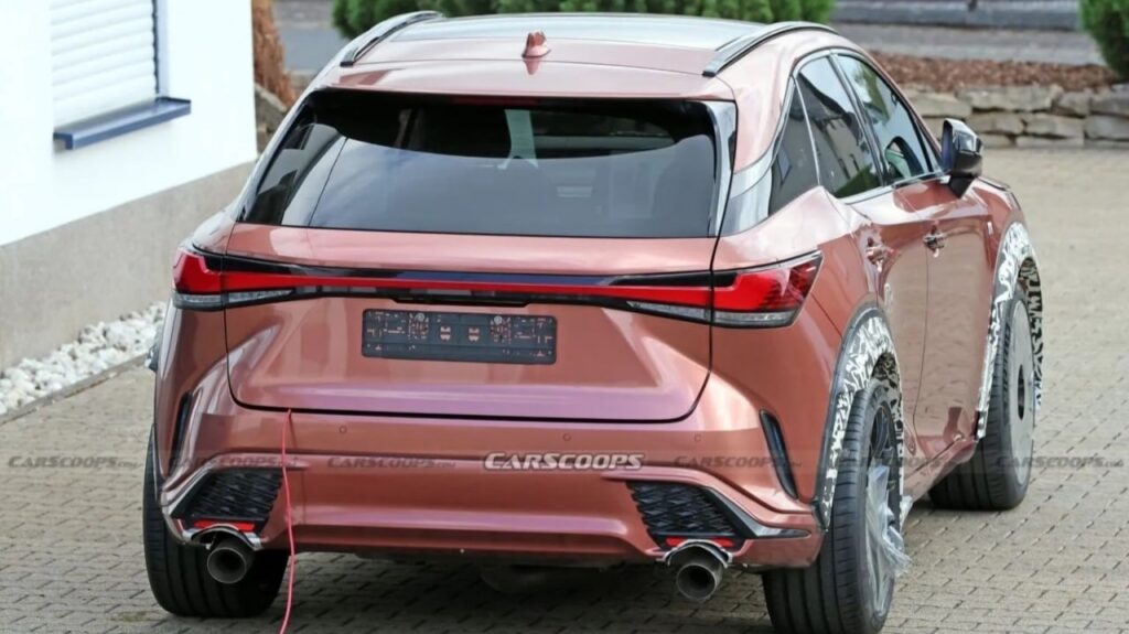 Lexus RX Morizo RR: новый электрифицированный спорткроссовер мощностью 600 л.с. к 2028 году