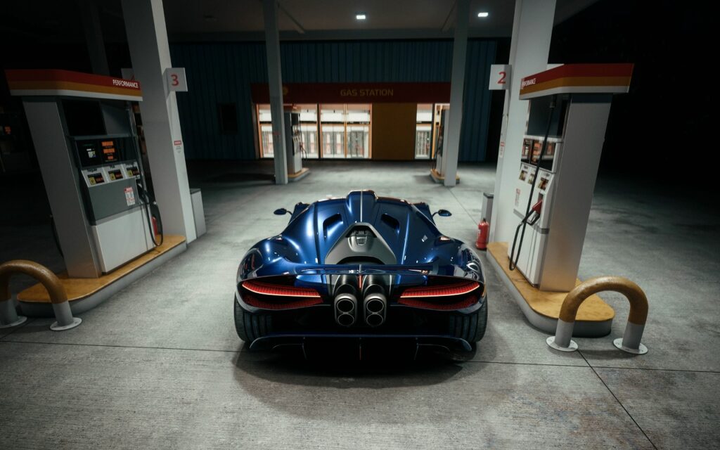 Bugatti Destrier: Новый гиперкар на базе трекового Bolide с уникальным дизайном и мощностью 1600 л.с.