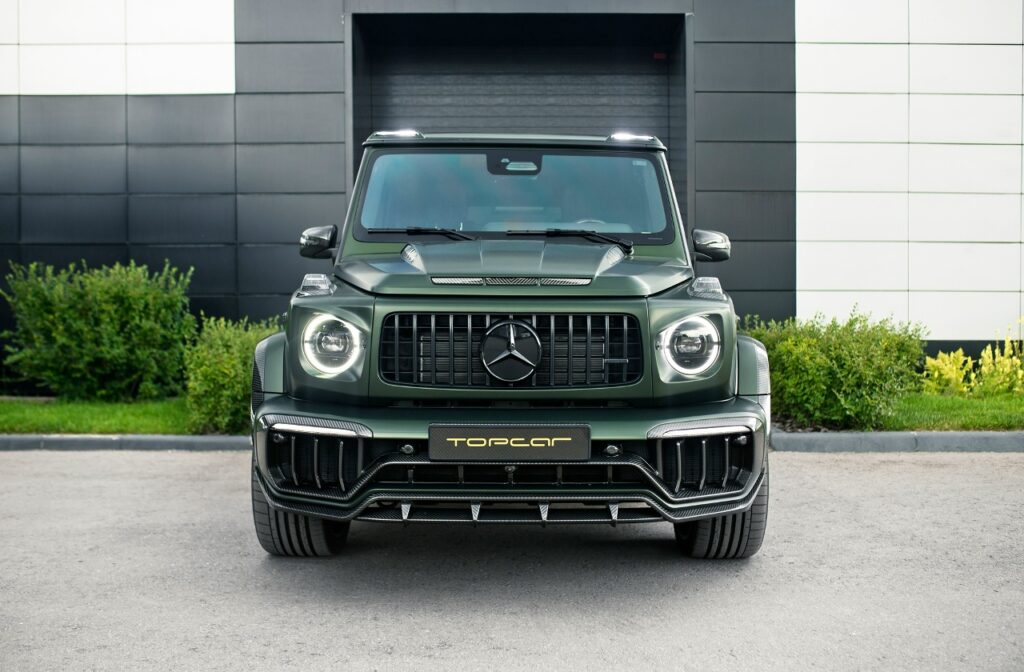 Российское тюнинг-ателье TopCar представило карбоновый боди-кит Inferno для Mercedes-AMG G63 поколения W465