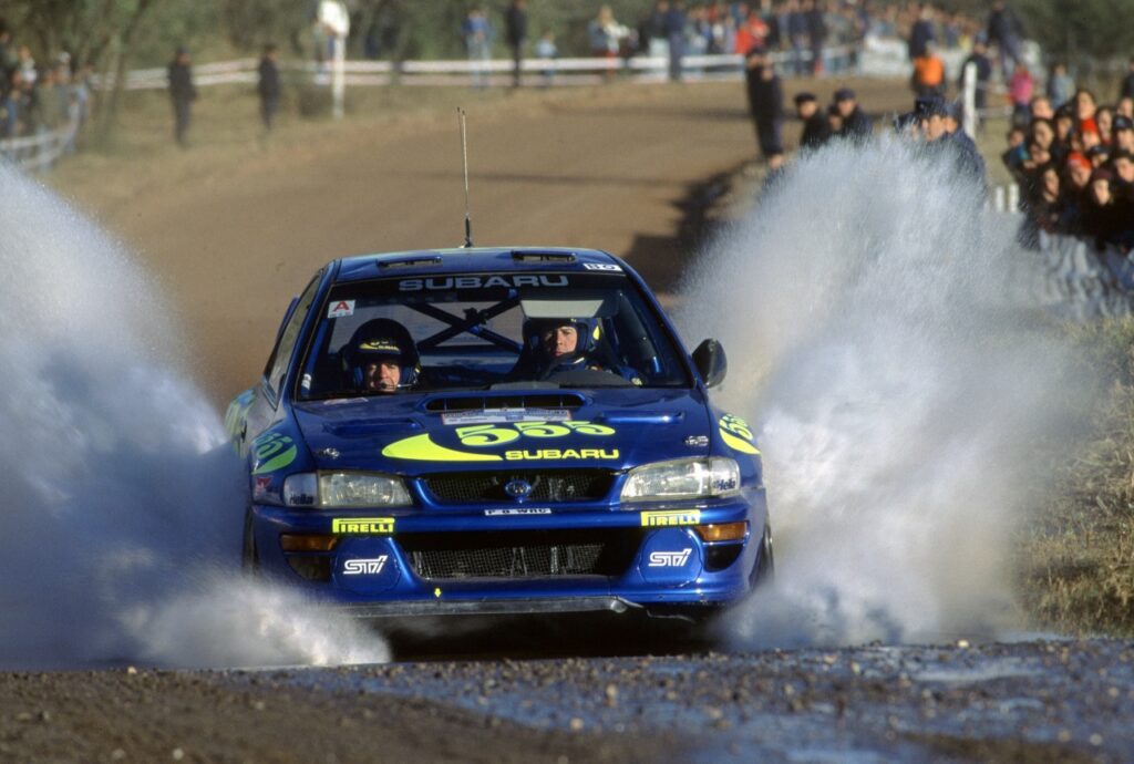 Колин МакРей и Ники Грист: Легендарный Subaru Impreza S5 WRC на Ралли Аргентины 1997 года
