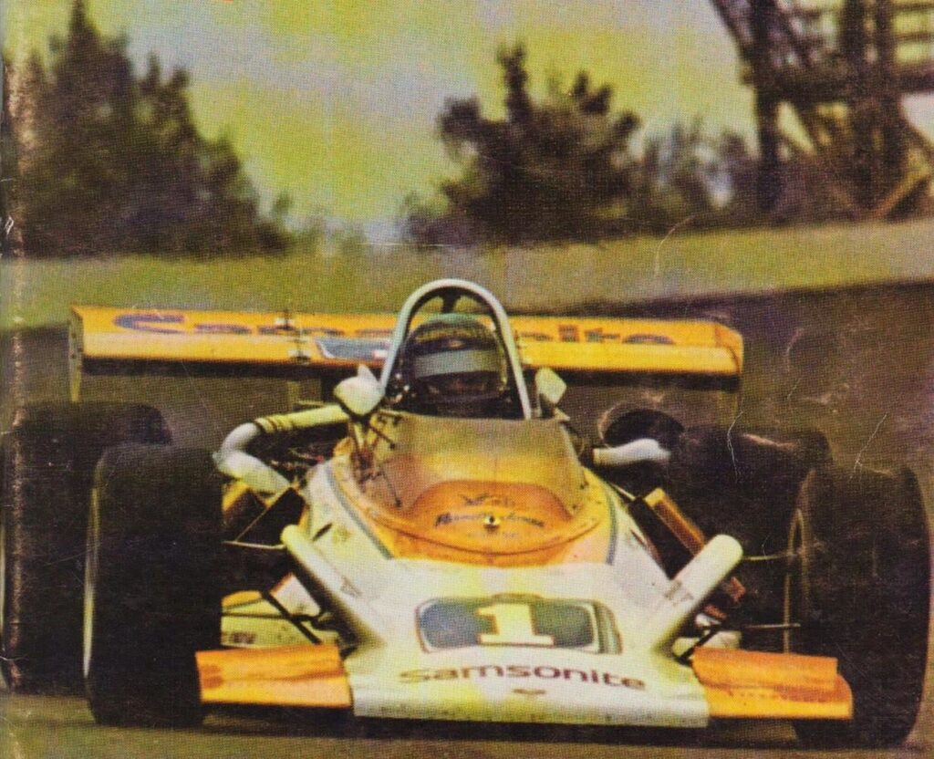 Обзор этапа USAC Champ Car 1972 года: Джо Леонард и Parnelli VPJ1 на Шефер 500 в Поконо