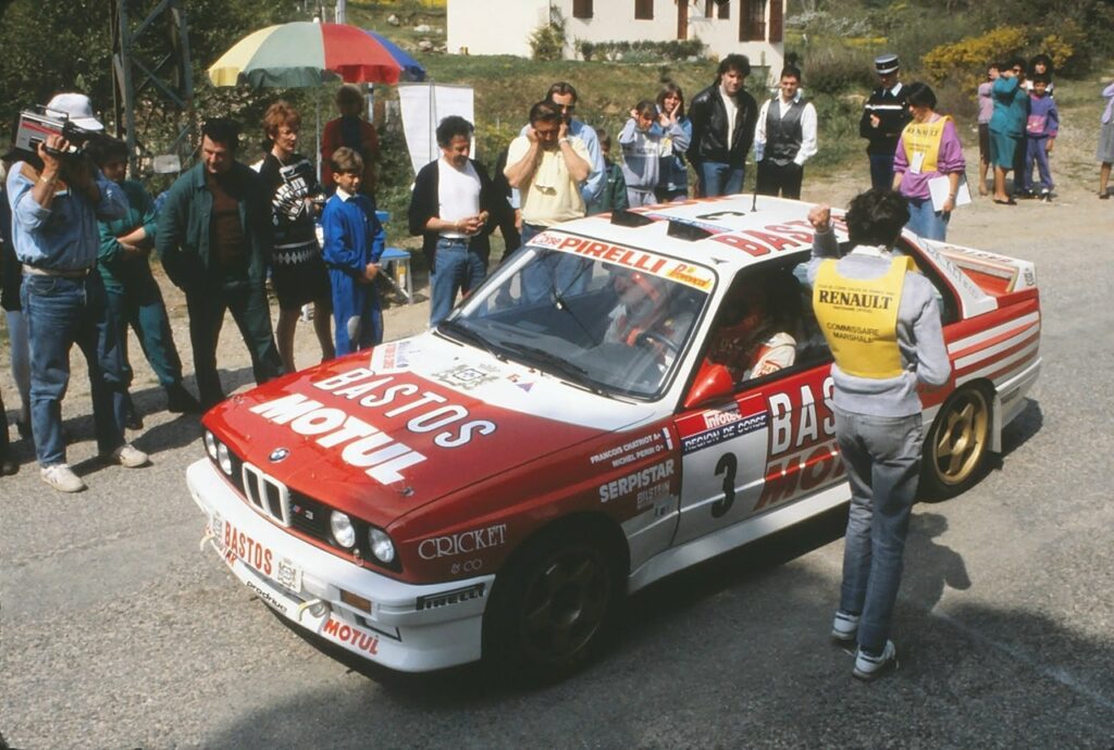 Исторический обзор этапа Ралли Франции 1990 года: BMW M3 в действии