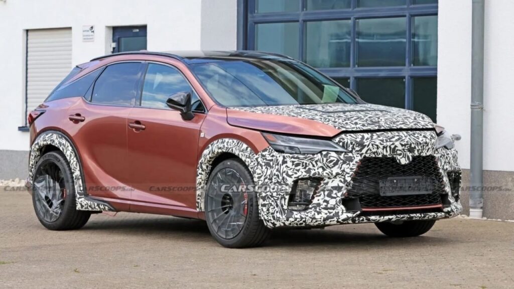 Lexus RX Morizo RR: новый электрифицированный спорткроссовер мощностью 600 л.с. к 2028 году