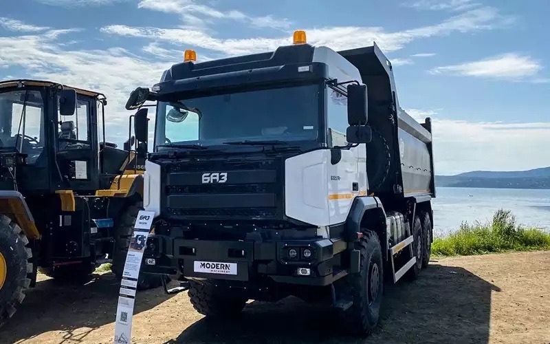 Внедорожный самосвал БАЗ S32A50 начал работу на Колыме в условиях сурового климата