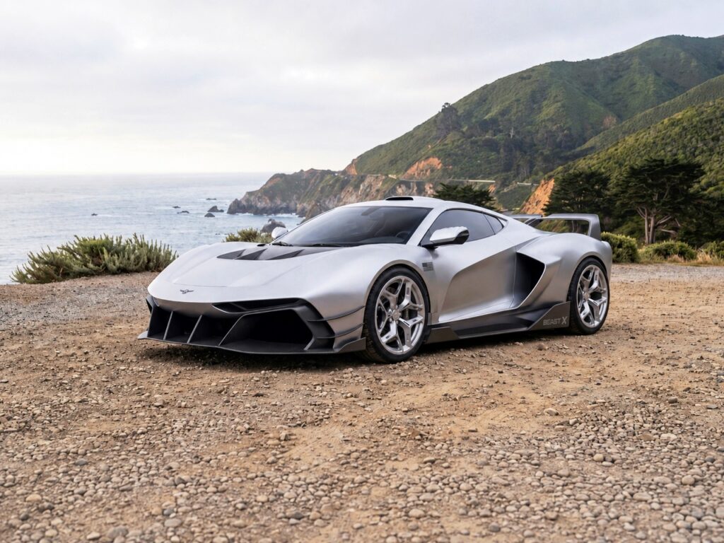 Обзор гиперкара Rezvani Beast X: 1560 л.с. и уникальный дизайн на базе Chevrolet Corvette C8
