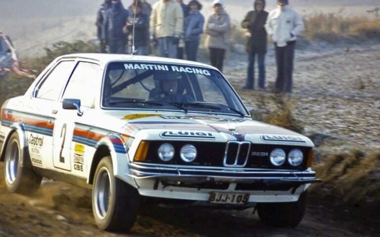 Исторический этап чемпионата Бельгии по ралли: BMW 323i Тимо Мякинена и Атсо Ахо на Ралли Кондроз 1980