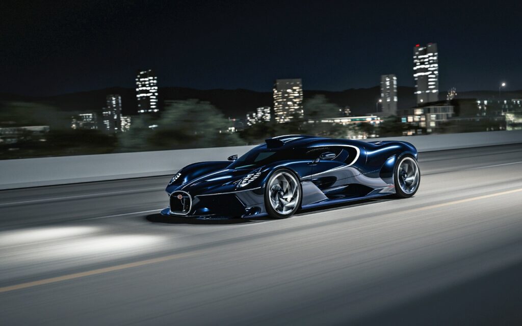 Bugatti Destrier: Новый гиперкар на базе трекового Bolide с уникальным дизайном и мощностью 1600 л.с.