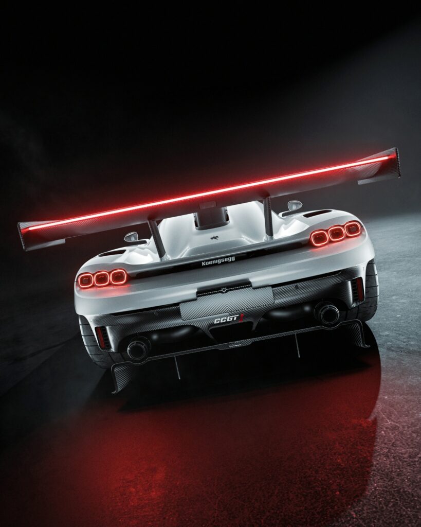 Koenigsegg CCGT1: инновационный гиперкар с опциональным трек-пакетом и уникальной трансмиссией