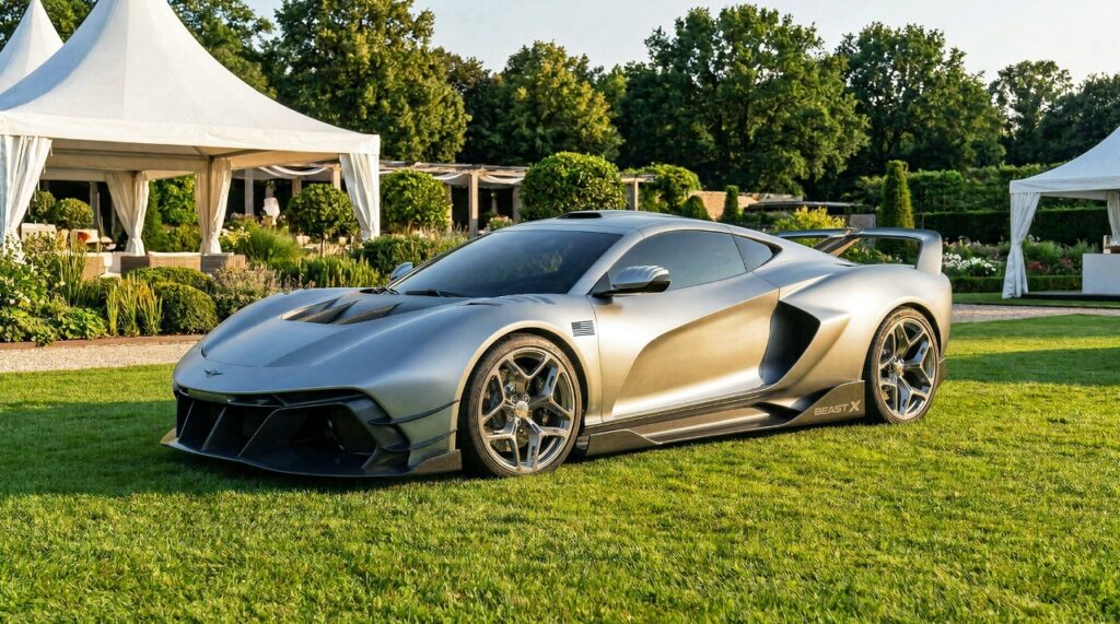 Обзор гиперкара Rezvani Beast X: 1560 л.с. и уникальный дизайн на базе Chevrolet Corvette C8