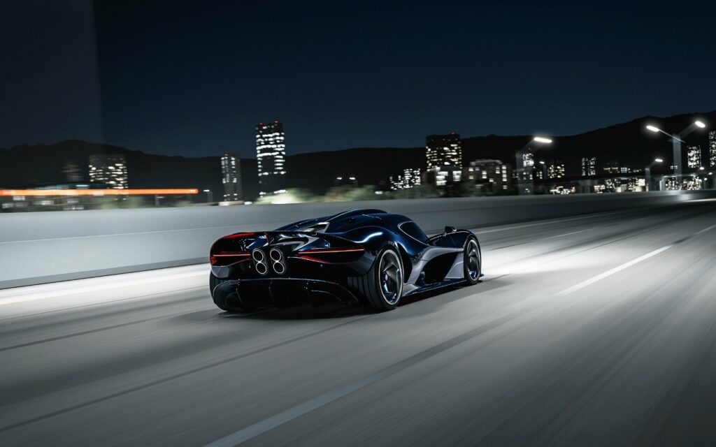 Bugatti Destrier: Новый гиперкар на базе трекового Bolide с уникальным дизайном и мощностью 1600 л.с.