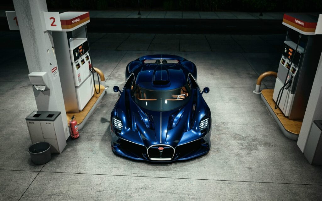 Bugatti Destrier: Новый гиперкар на базе трекового Bolide с уникальным дизайном и мощностью 1600 л.с.