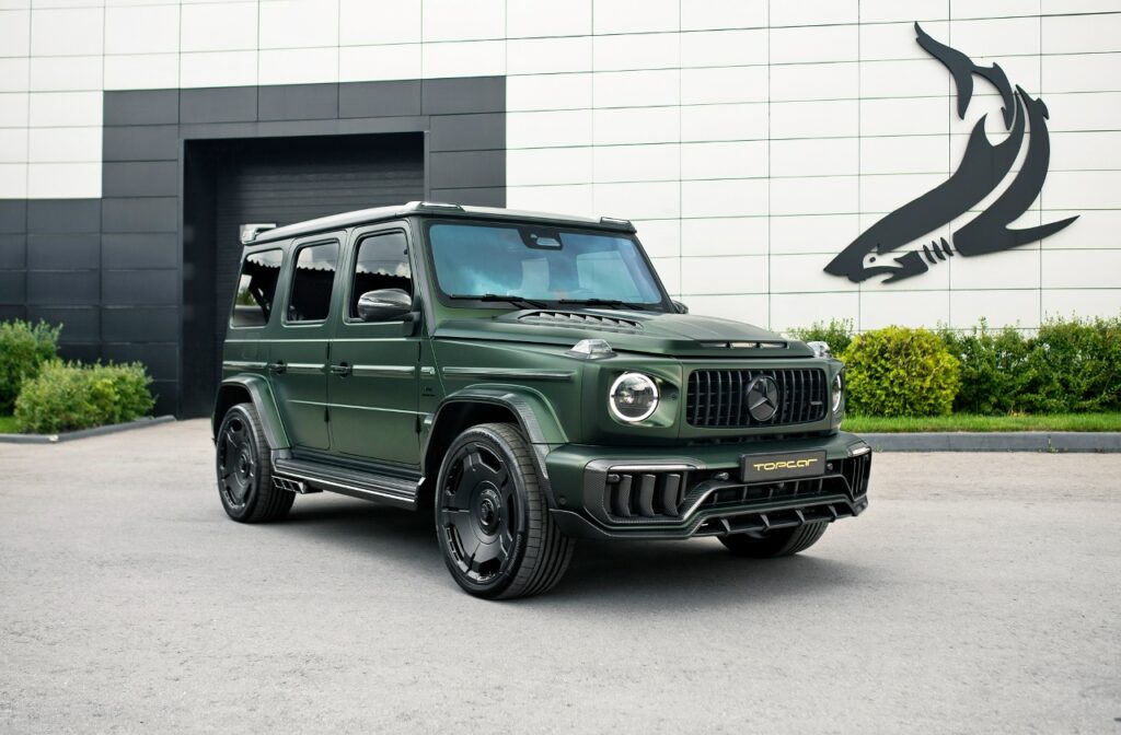 Российское тюнинг-ателье TopCar представило карбоновый боди-кит Inferno для Mercedes-AMG G63 поколения W465