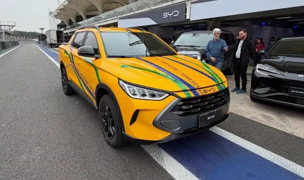 BYD Mako: новый компактный пикап на базе кроссовера с плагин-гибридной установкой