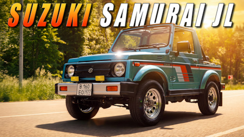 Suzuki Samurai JL: Компактный внедорожник на фоне гигантов американского автопрома