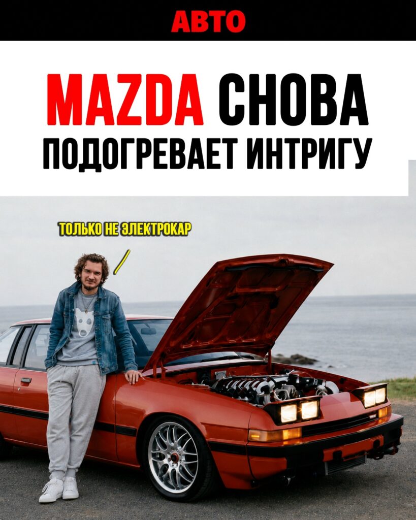 Mazda возвращает легенду: зарегистрировано название Cosmo и развитие роторных технологий