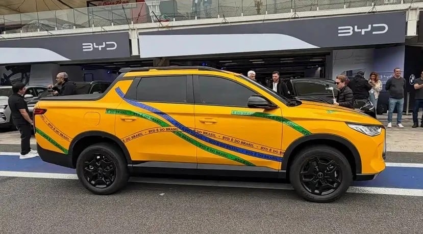 BYD Mako: новый компактный пикап на базе кроссовера с плагин-гибридной установкой