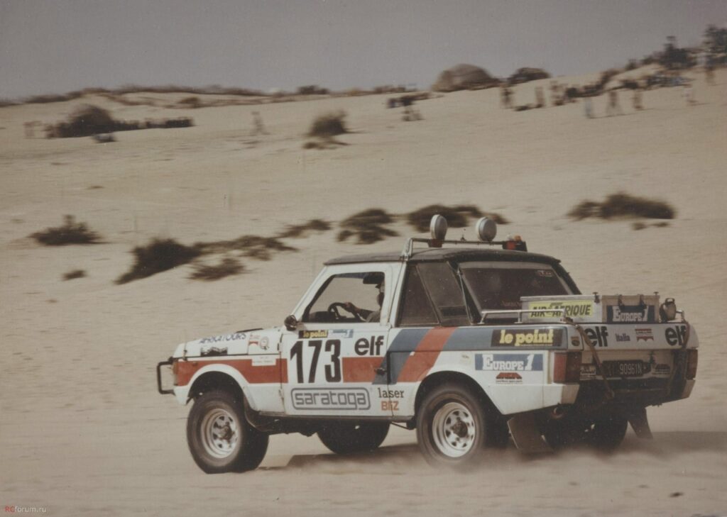 Ралли «Париж-Дакар» 1982 года: участие Range Rover V8 в историческом ралли-рейде