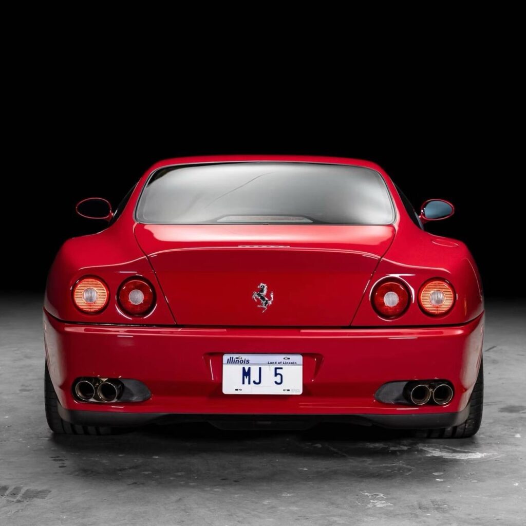 На аукцион выставлена редкая Ferrari Майкла Джордана после десятилетнего исчезновения
