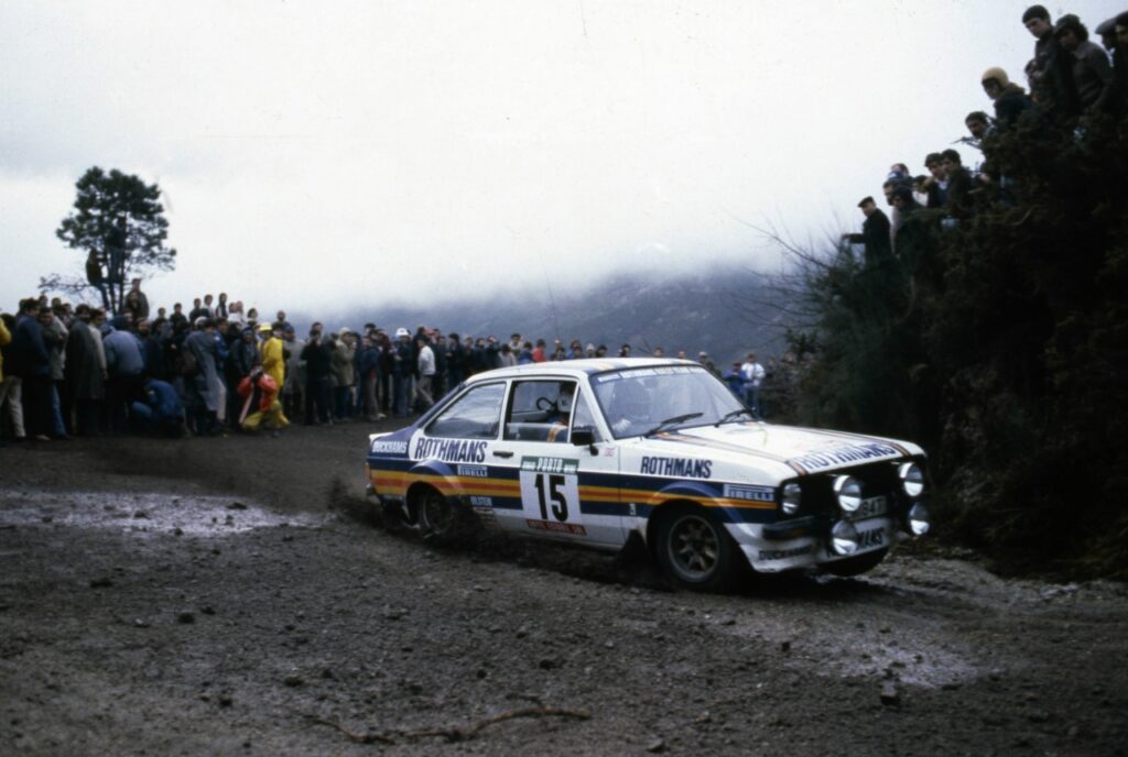 Исторический раллийный этап: Ford Escort RS1800 на Ралли Португалии 1981 года