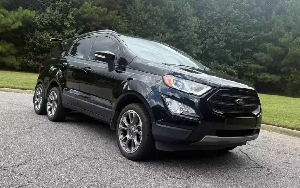Необычный шестиколёсный Ford EcoSport 2019 года: обзор и анализ