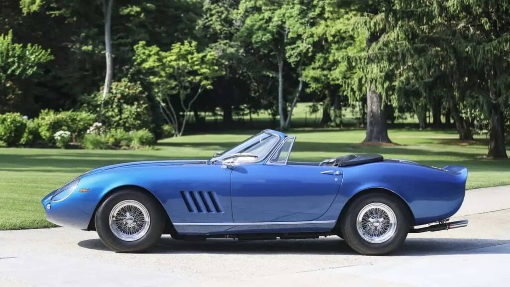 Редкий Ferrari Стива Маккуина выставлен на аукцион Gooding & Christie’s в Нью-Йорке