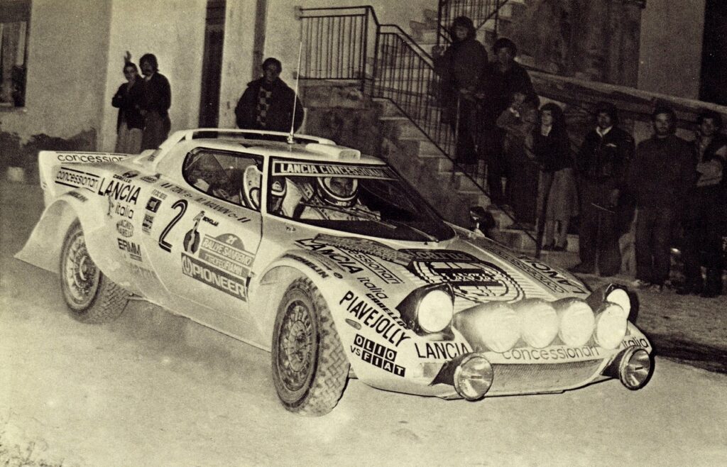 Исторический этап Ралли Сан-Ремо 1979: Lancia Stratos HF в исполнении Фассина и Маннини