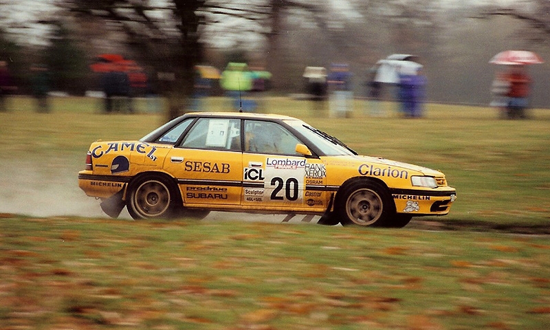 Исторический этап Ралли Великобритании 1992 года: Subaru Legacy RS в исполнении Пера Эклунда и Юнни Юханссона