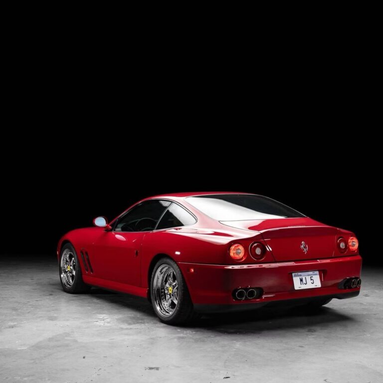 На аукцион выставлена редкая Ferrari Майкла Джордана после десятилетнего исчезновения