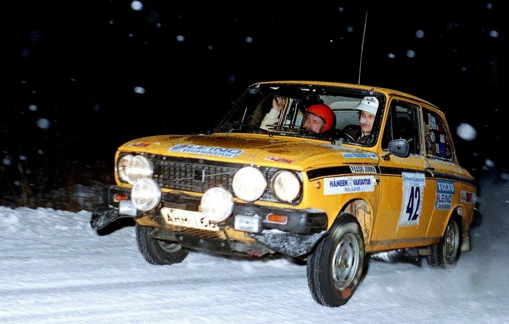 Исторический взгляд на Ралли Вийденнумерон 1986: экипаж Раустола и Паасио на Volvo 66