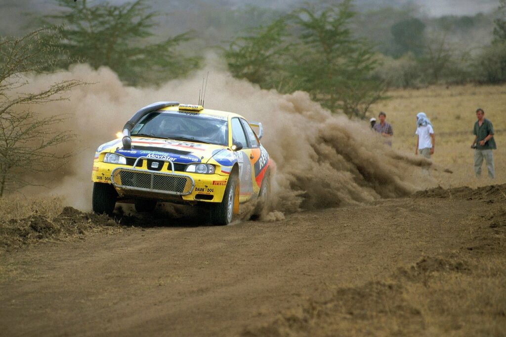 Ралли Сафари 2000: обзор участия команды Seat Cordoba WRC Evo2 с Дидье Ориолем и Дени Жироде