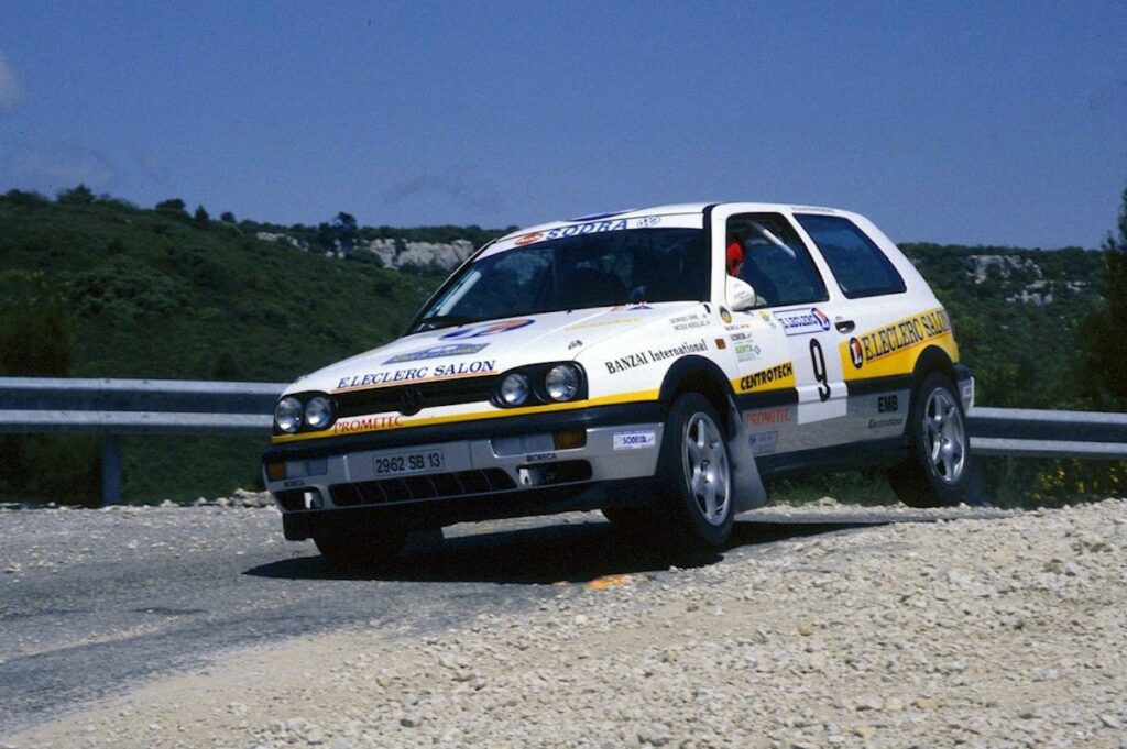 Архивы ралли: Volkswagen Golf III GTi 16V на этапе Кубка Франции 1995 года