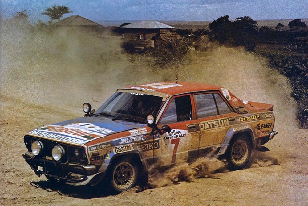 Исторический взгляд на ралли Сафари 1981 года: Datsun Violet GT и экипаж Мехта — Доути