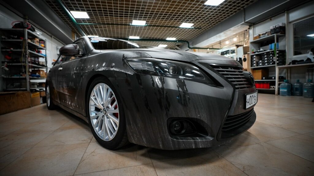 Обзор аудиосистемы Deaf Bonce на Toyota Camry от студии «Медведь»