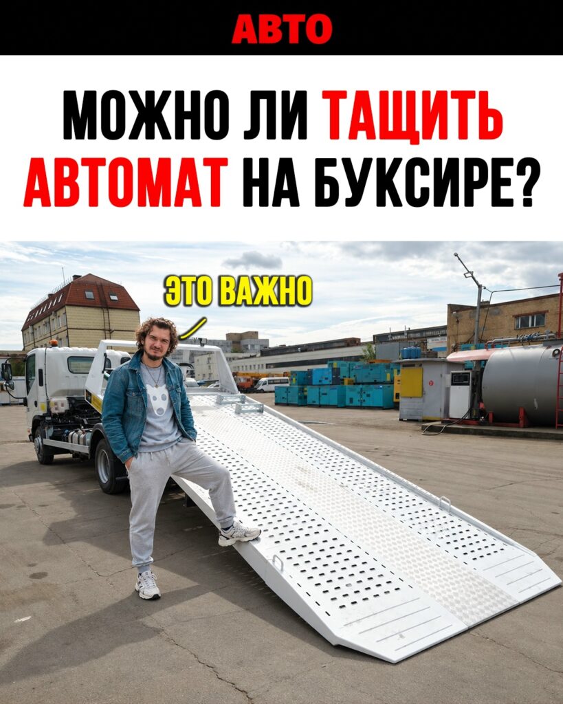 Особенности буксировки автомобилей с автоматической коробкой передач: рекомендации и риски