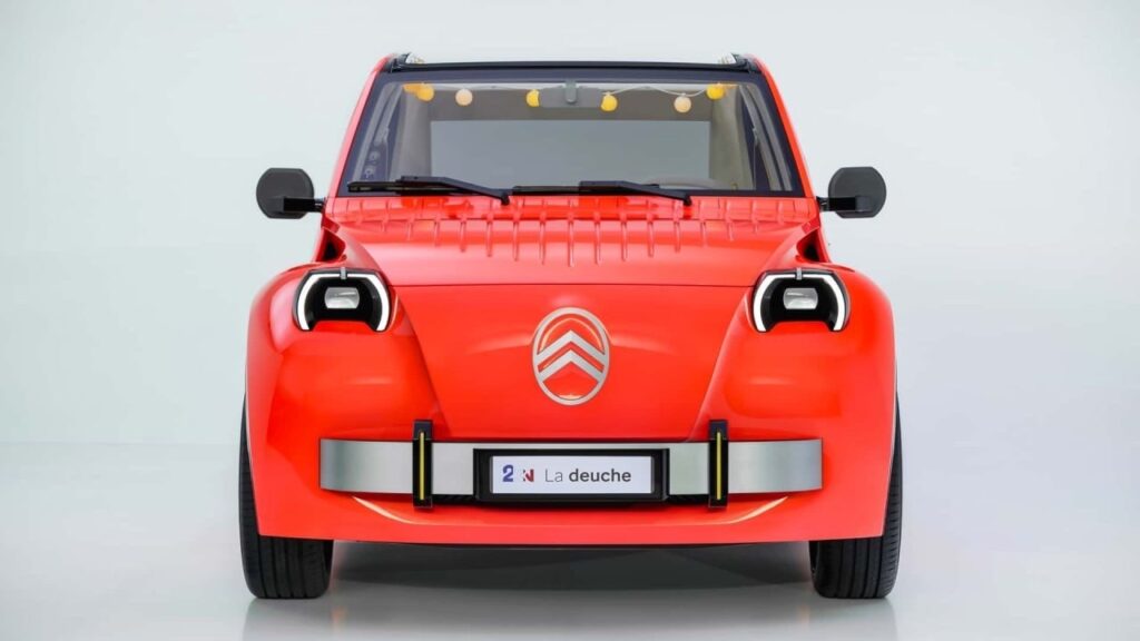 Возвращение легенды: Citroen представил концепт электрического 2CV