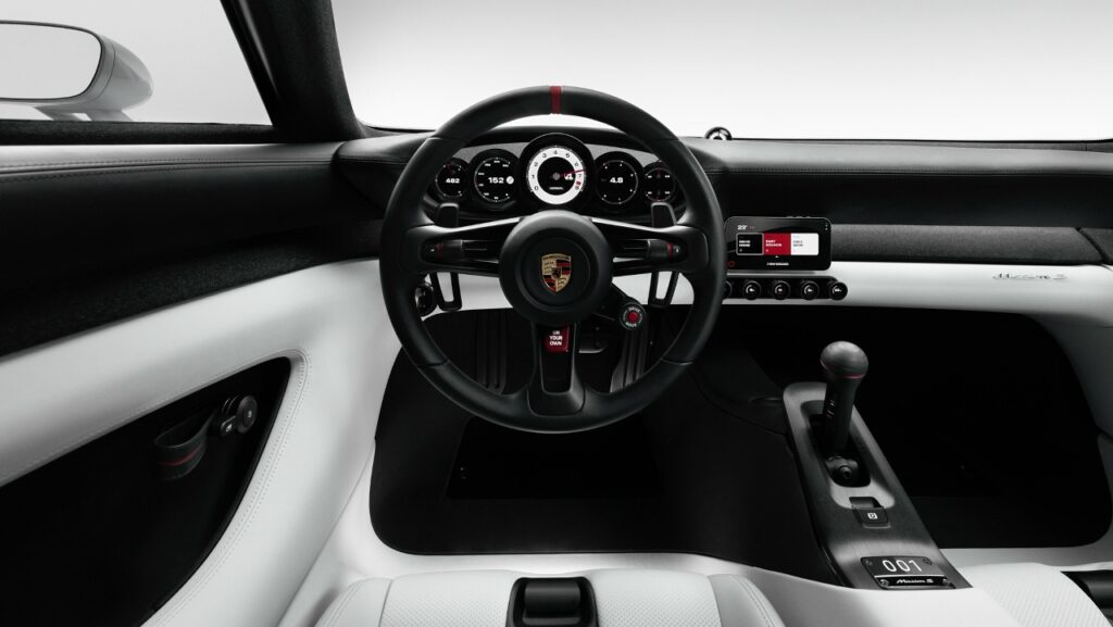 Porsche Mission S: концептуальный взгляд на будущее флагманской модели