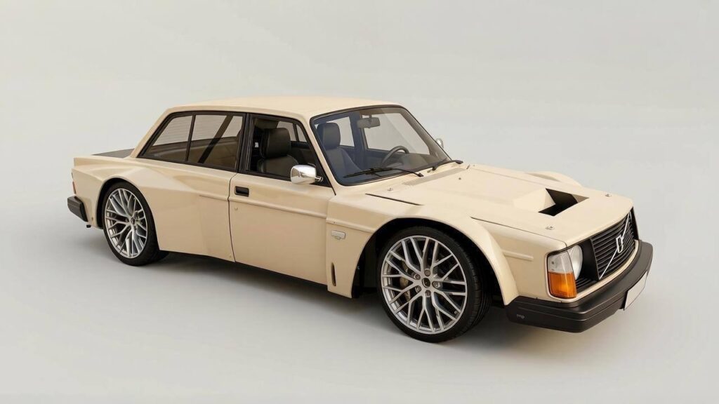 Swedish Blogger Transforms Classic Volvo 240 into a High-Performance 'Volvoghini' with Lamborghini V10 Engine