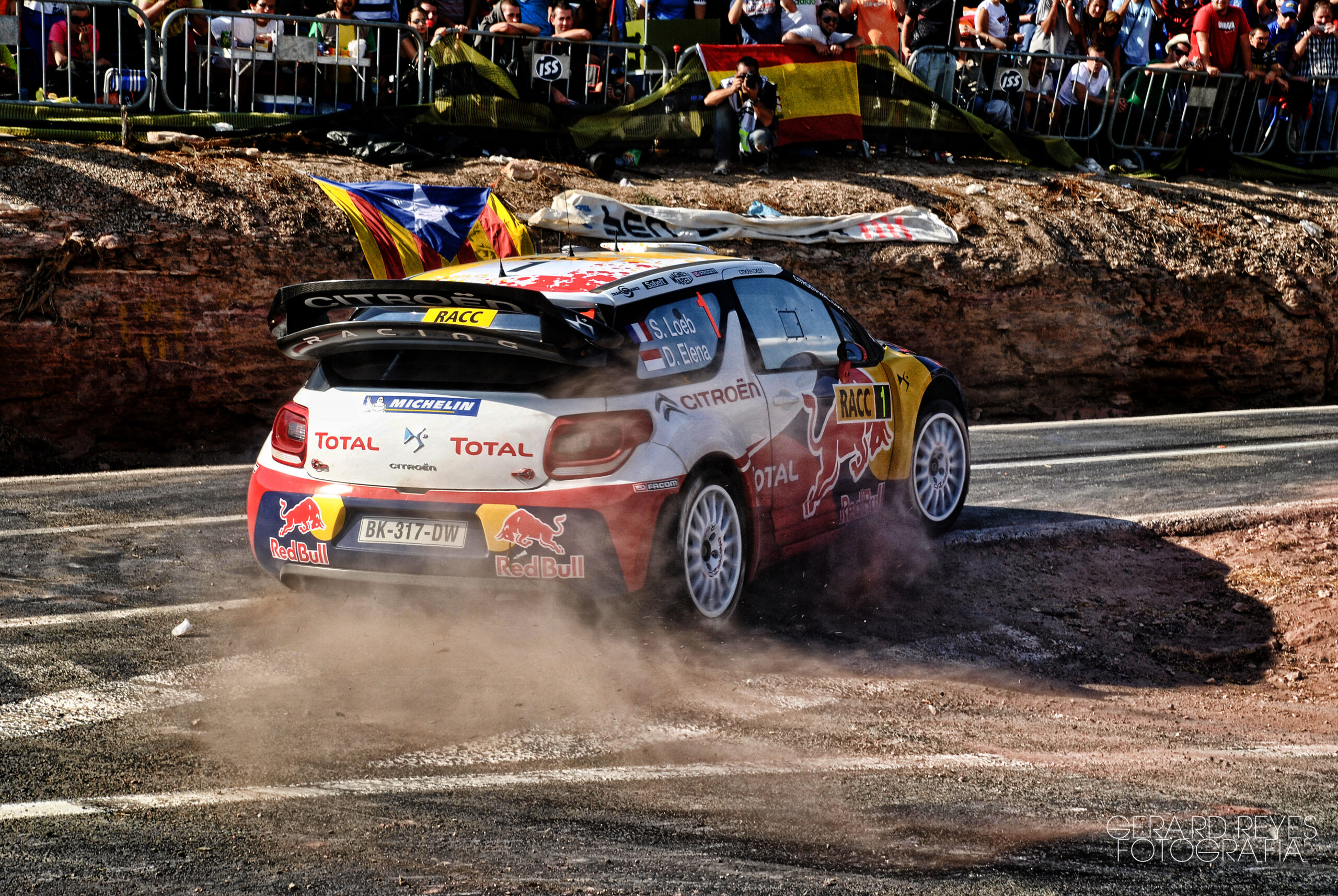 Себастьян Лёб на Citroën DS3 WRC, Ралли Каталонии 2011