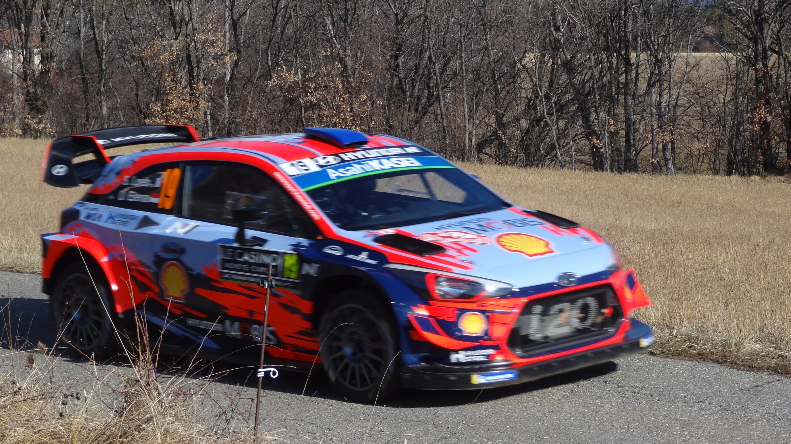 Себастьян Лёб на Hyundai i20 Coupe WRC, Ралли Монте-Карло 2019 года