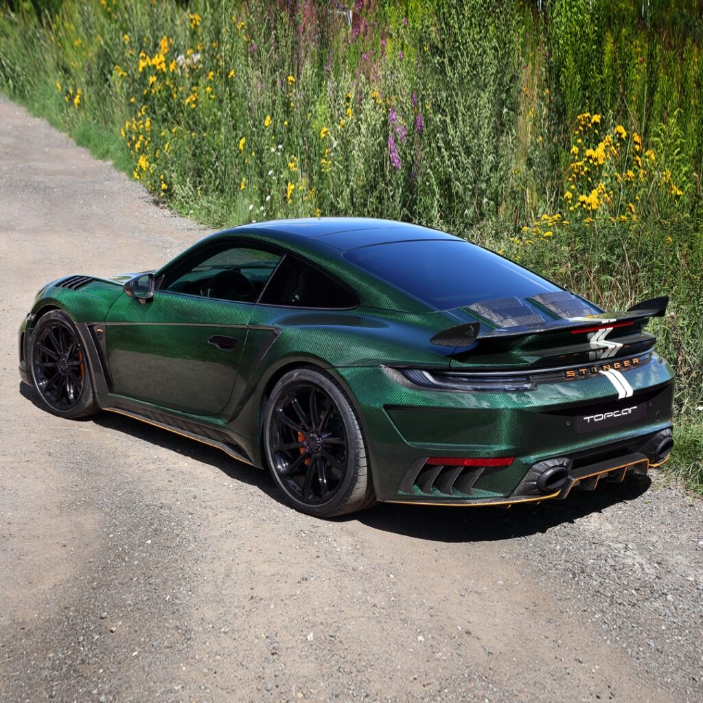Российский тюнинг Porsche 911 Turbo S: обзор проекта Stinger GTR Stealth от TopCar