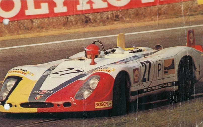Исторический взгляд на Porsche 908/02 LH Flunder на 24 часах Ле-Мана 1970 года
