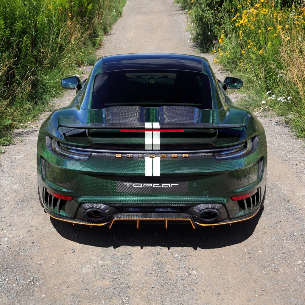 Российский тюнинг Porsche 911 Turbo S: обзор проекта Stinger GTR Stealth от TopCar
