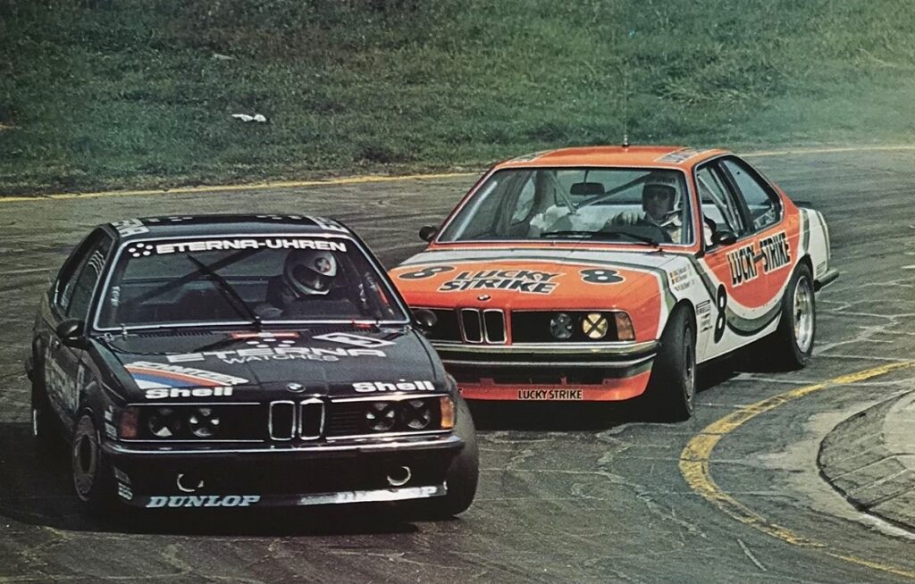 Исторический обзор этапа ETCC 1983 года на трассе Валлелунга: экипажи BMW 635 CSi под руководством Вальтера Бруна и Мишеля Делькура