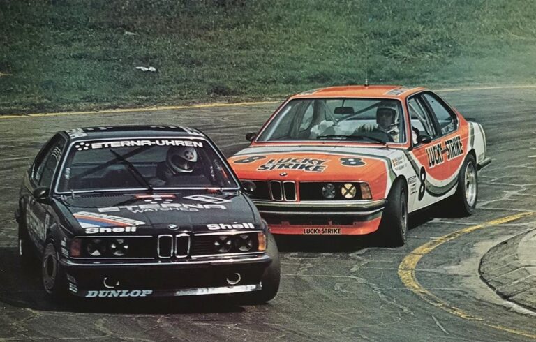 Исторический обзор этапа ETCC 1983 года на трассе Валлелунга: экипажи BMW 635 CSi под руководством Вальтера Бруна и Мишеля Делькура