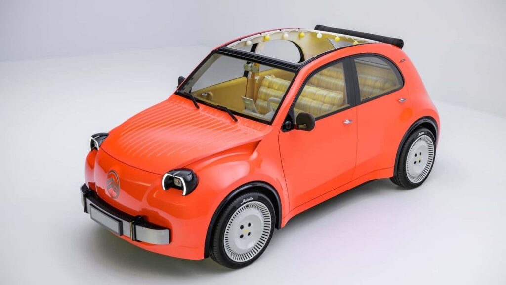 Возвращение легенды: Citroen представил концепт электрического 2CV