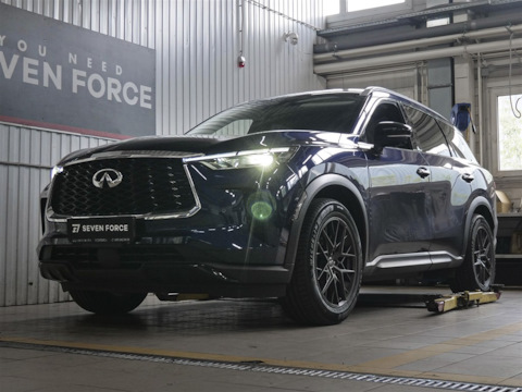 Установка тормозной системы HPBrakes на Infiniti QX50: обзор и преимущества