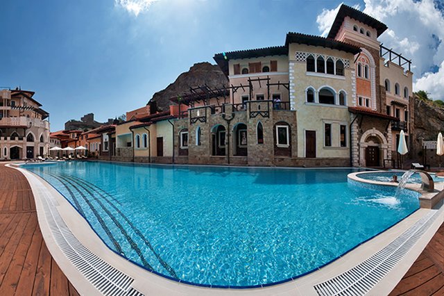 Soldaya Grand Hotel, Солдайя Гранд отель, Крым, Судак, бассейн