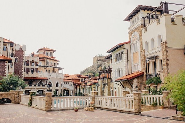 Soldaya Grand Hotel, Солдайя Гранд отель, Крым, Судак, территория
